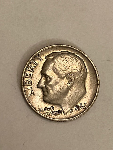 One Dime 1969 USA