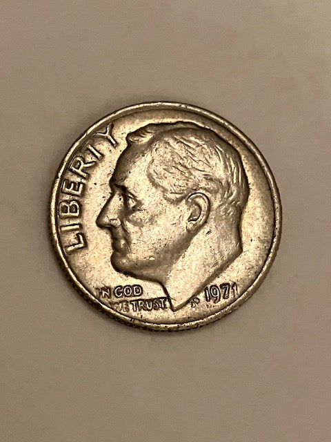 One Dime 1971 USA