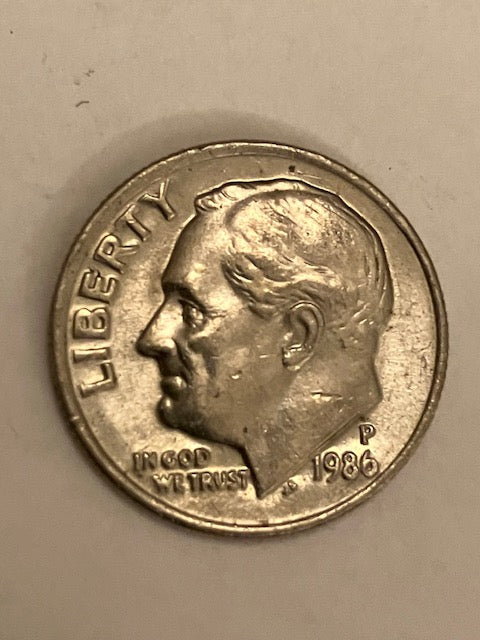 One Dime 1986 USA