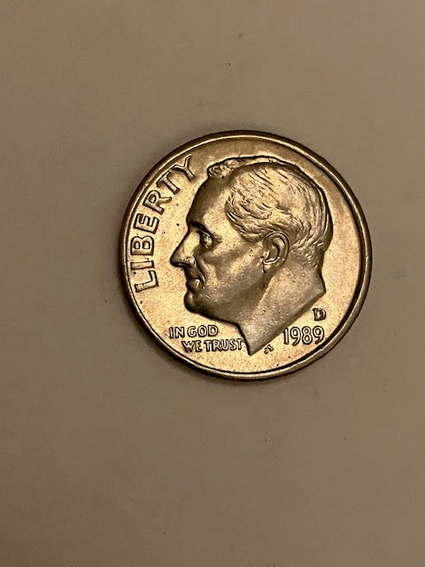 One Dime 1989 USA