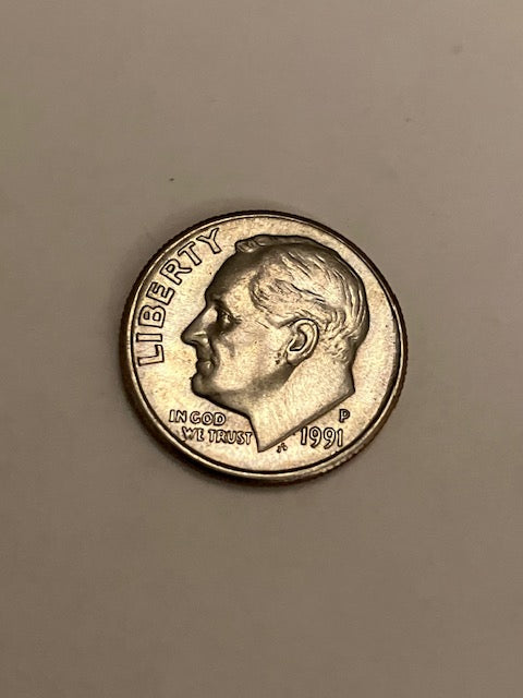 One Dime 1991 USA