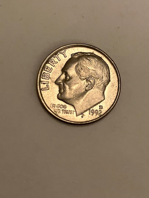 One Dime 1992 USA