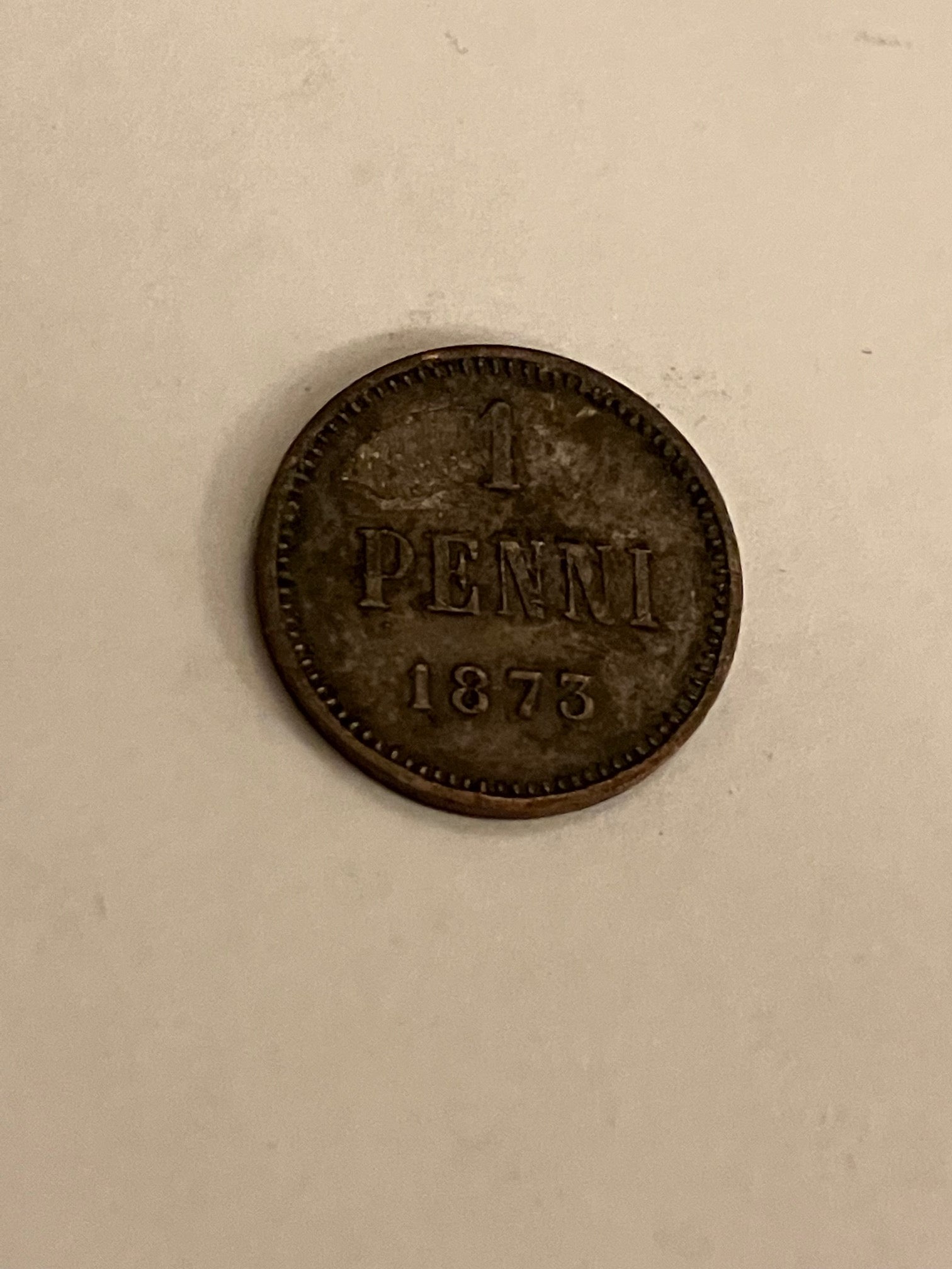 1 Penni 1873 Finland