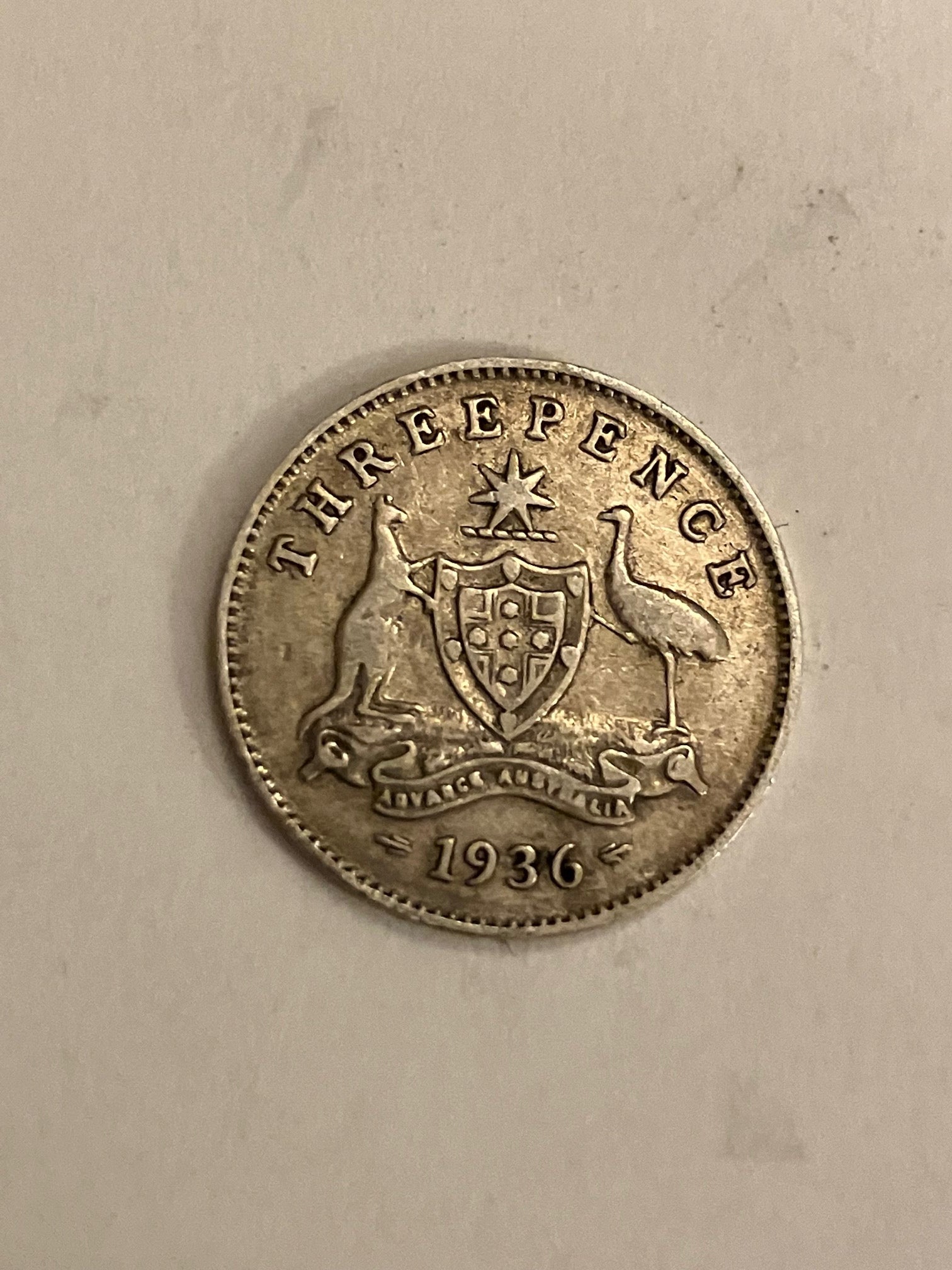 Three Pence 1936 Austrailia