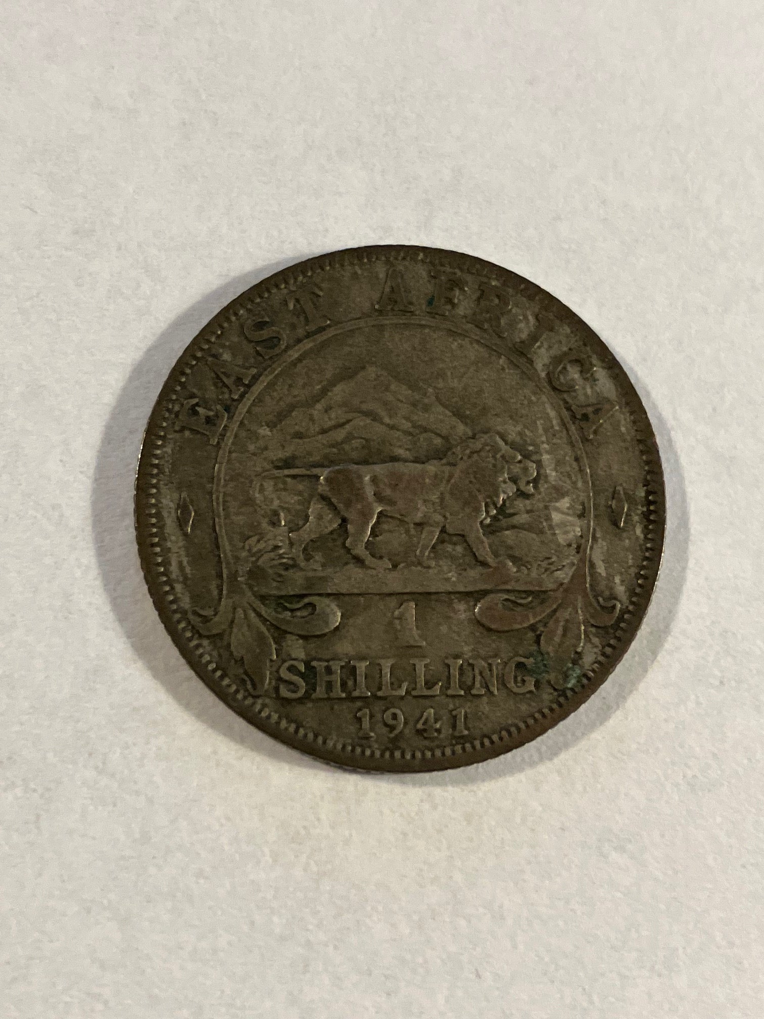 1 Shilling East Africa 1941