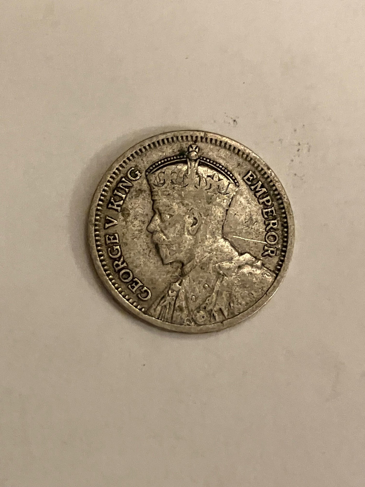 New Zealand 3 Pence 1934