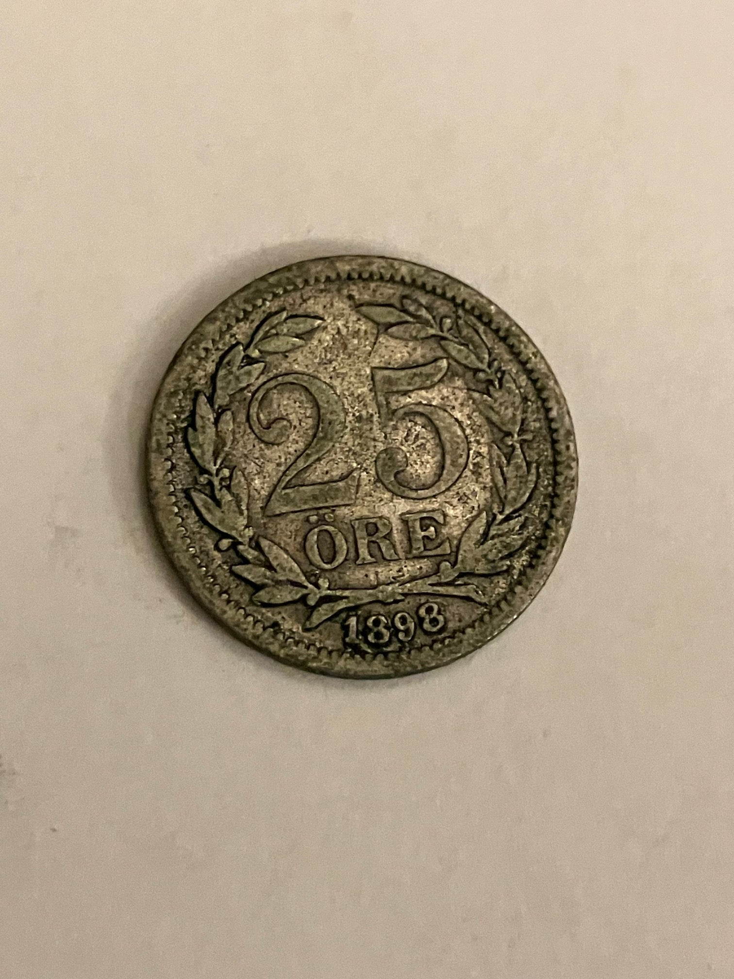 25 øre Sweden 1898