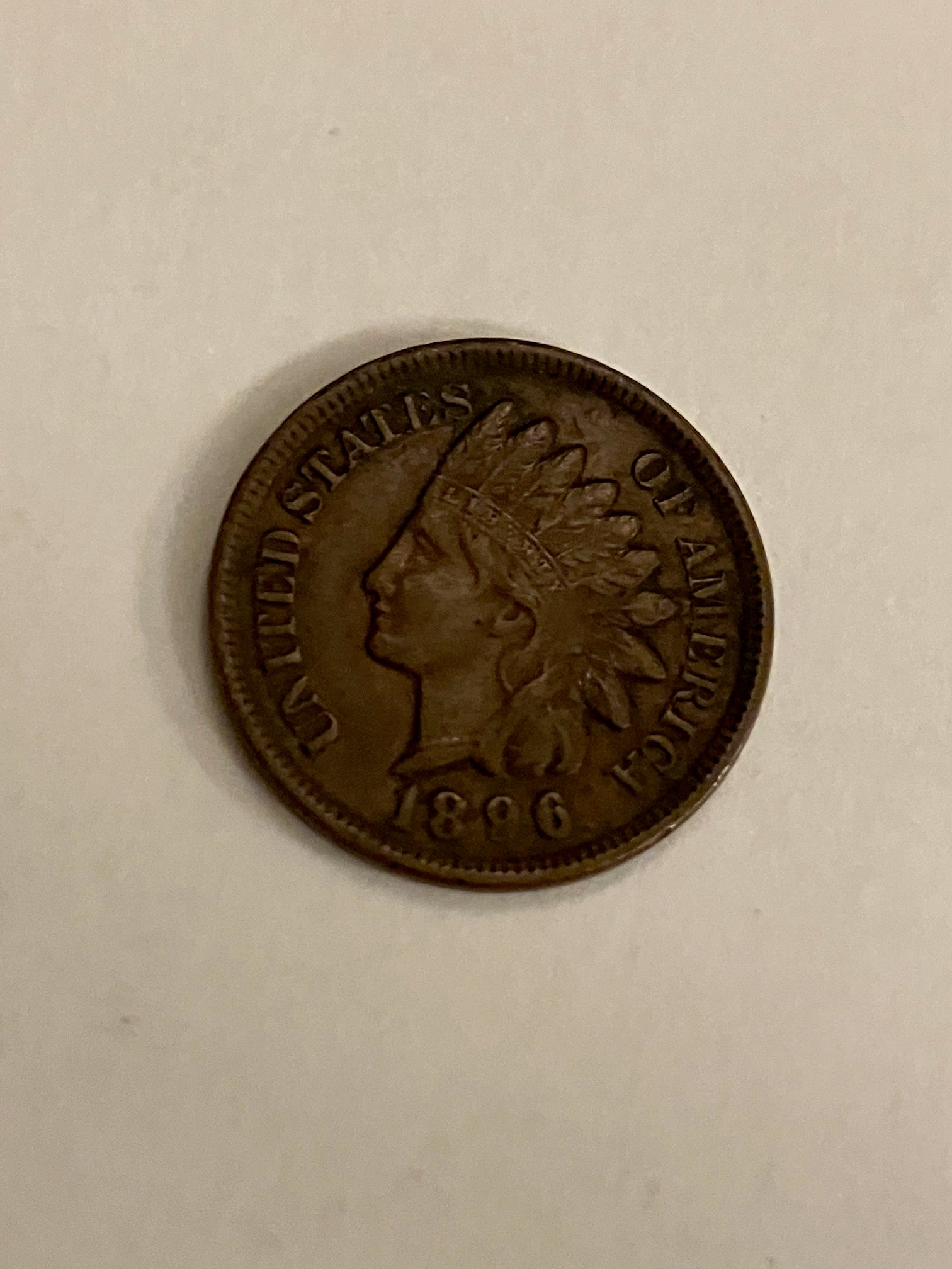 One Cent USA 1896