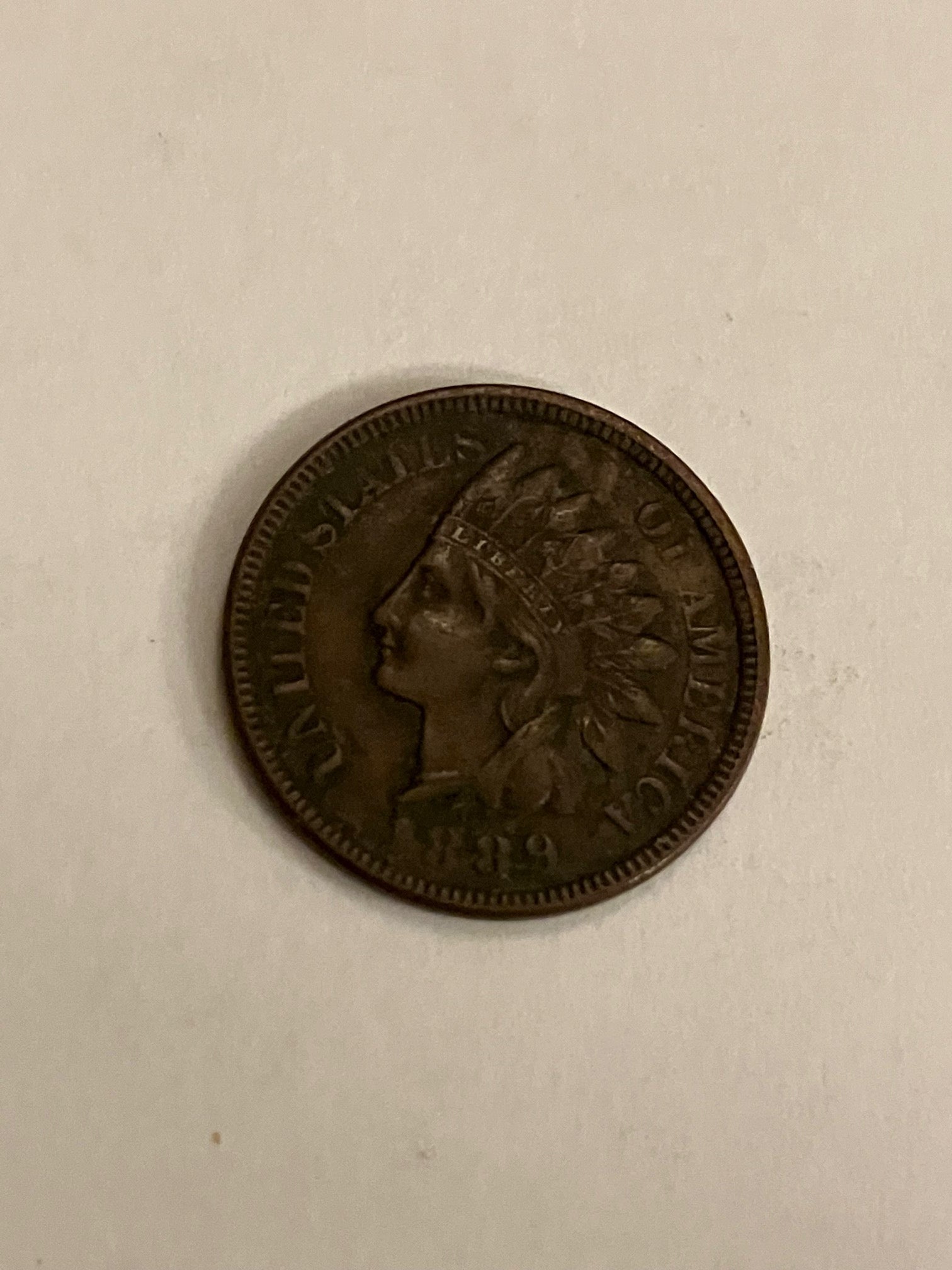 One Cent USA 1889