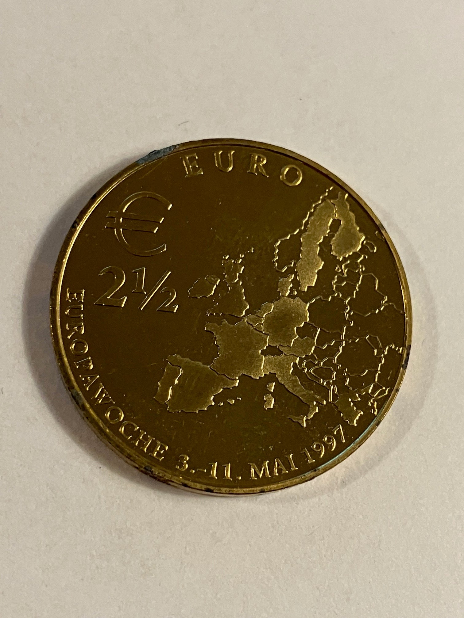 2½ Euro Europawoche 1997 in Berlin