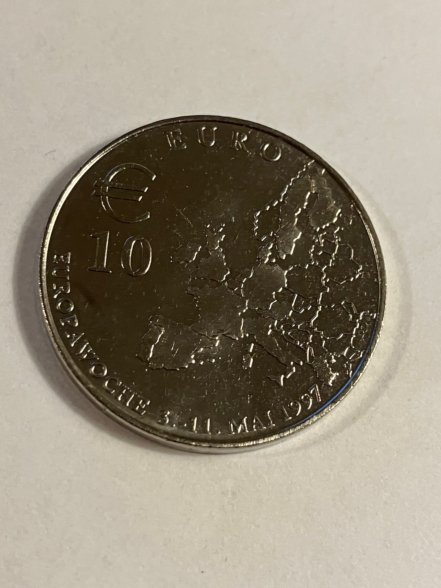 10 Euro Europawoche 1997 in Berlin