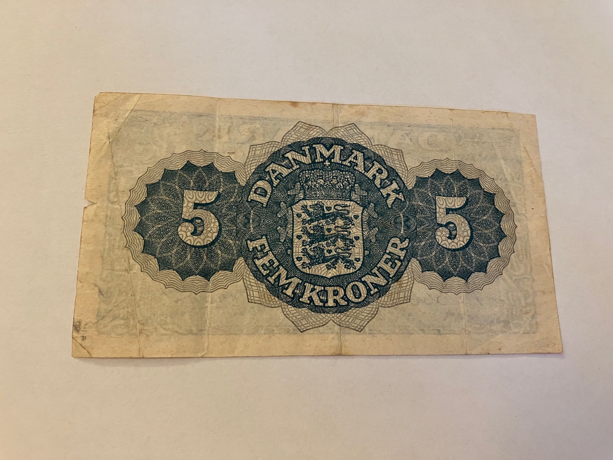 5 Kroner 1948 Danmark - Slidt