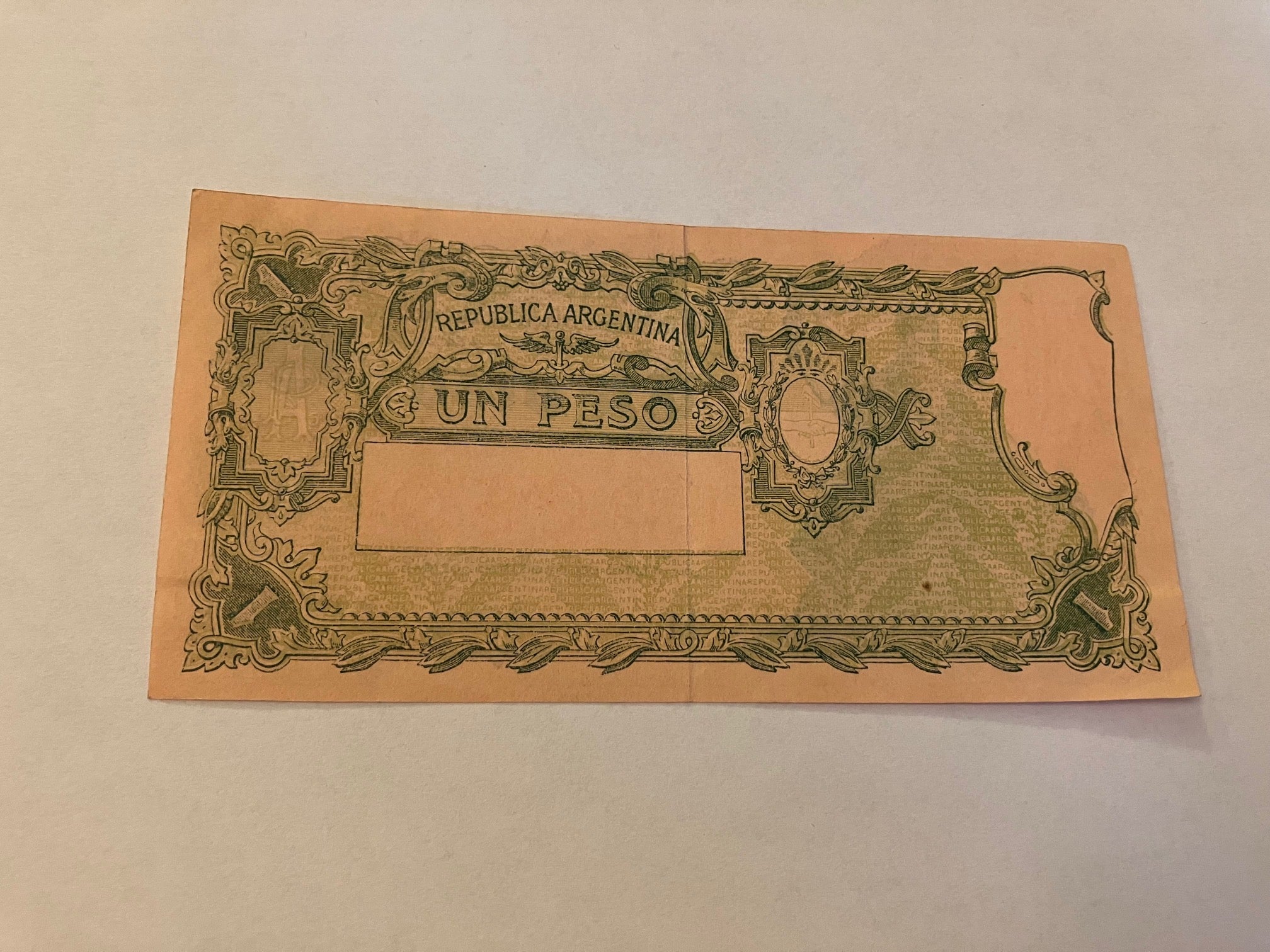 Un Peso Argentina 1947