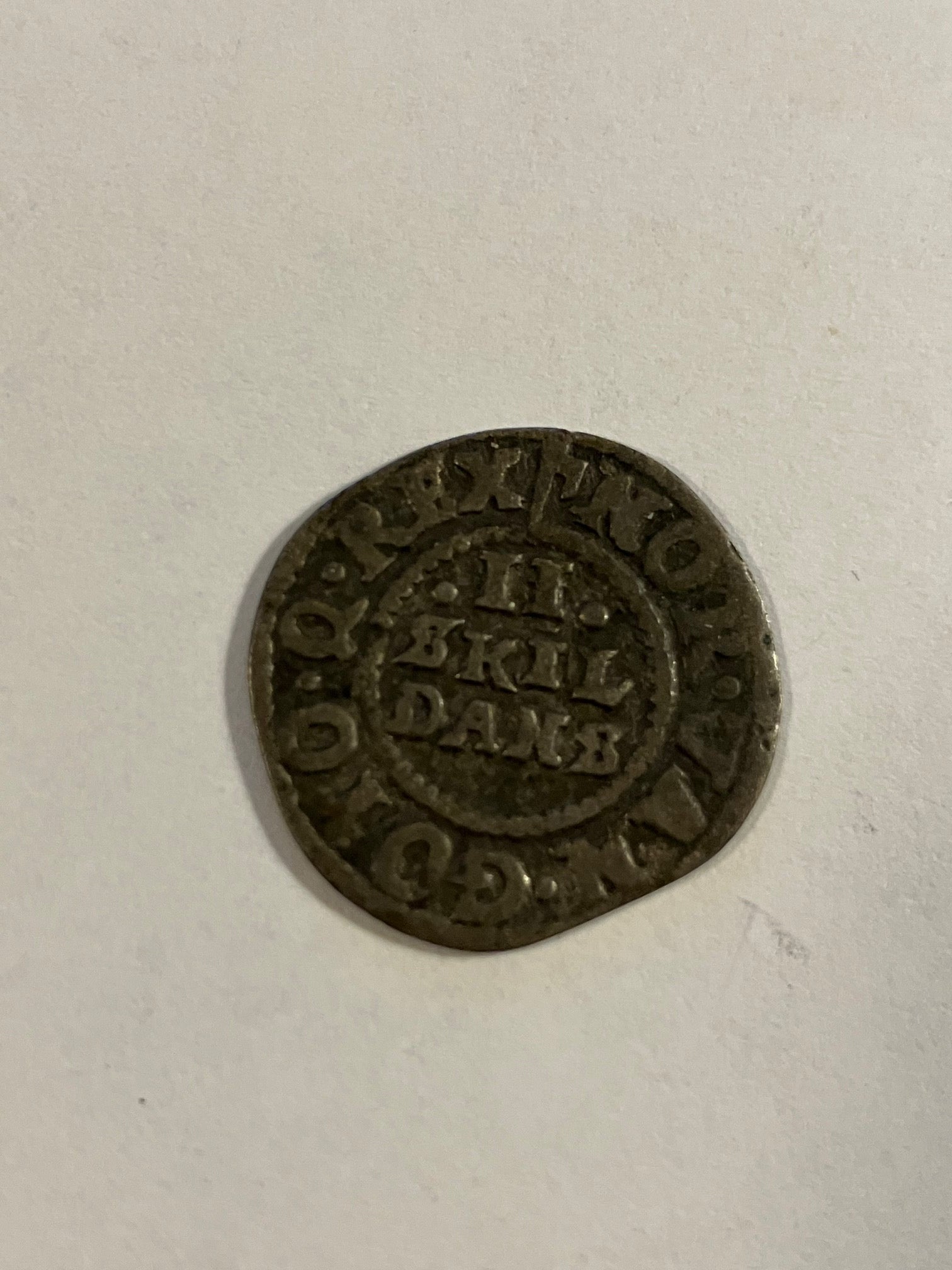 2 Skilling 1650 Danmark