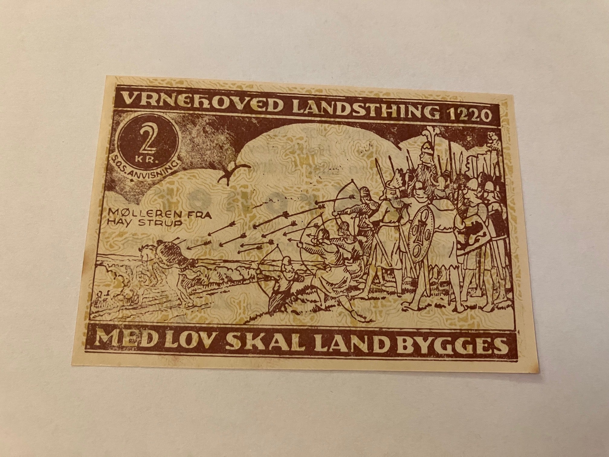 2 Kroner S.O.S Kasse Haderslev