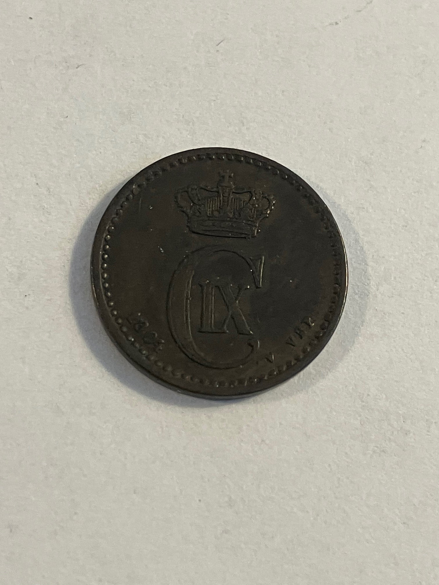 1 øre 1904 Danmark