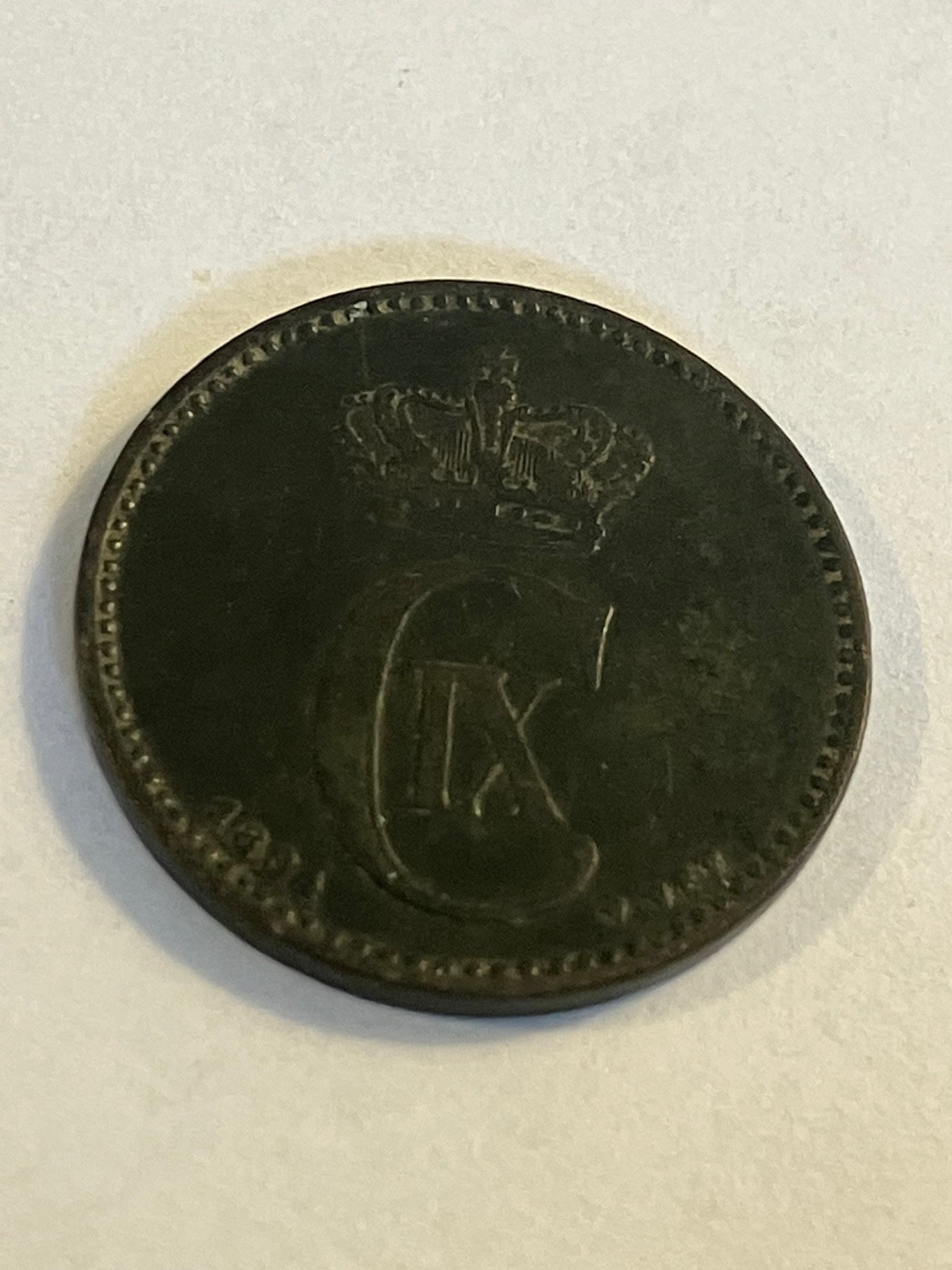 2 øre 1894 Danmark