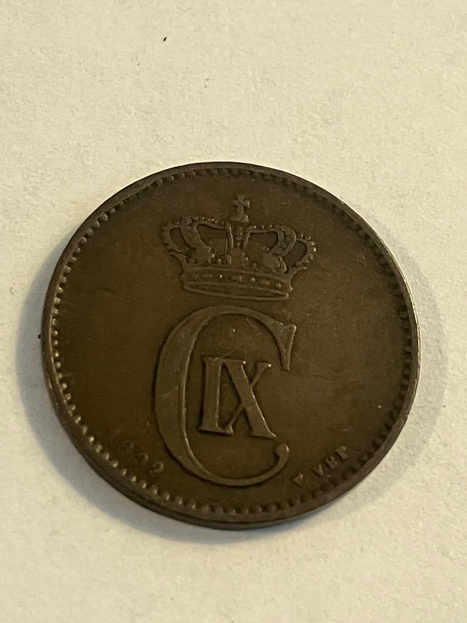 2 øre 1899 Danmark