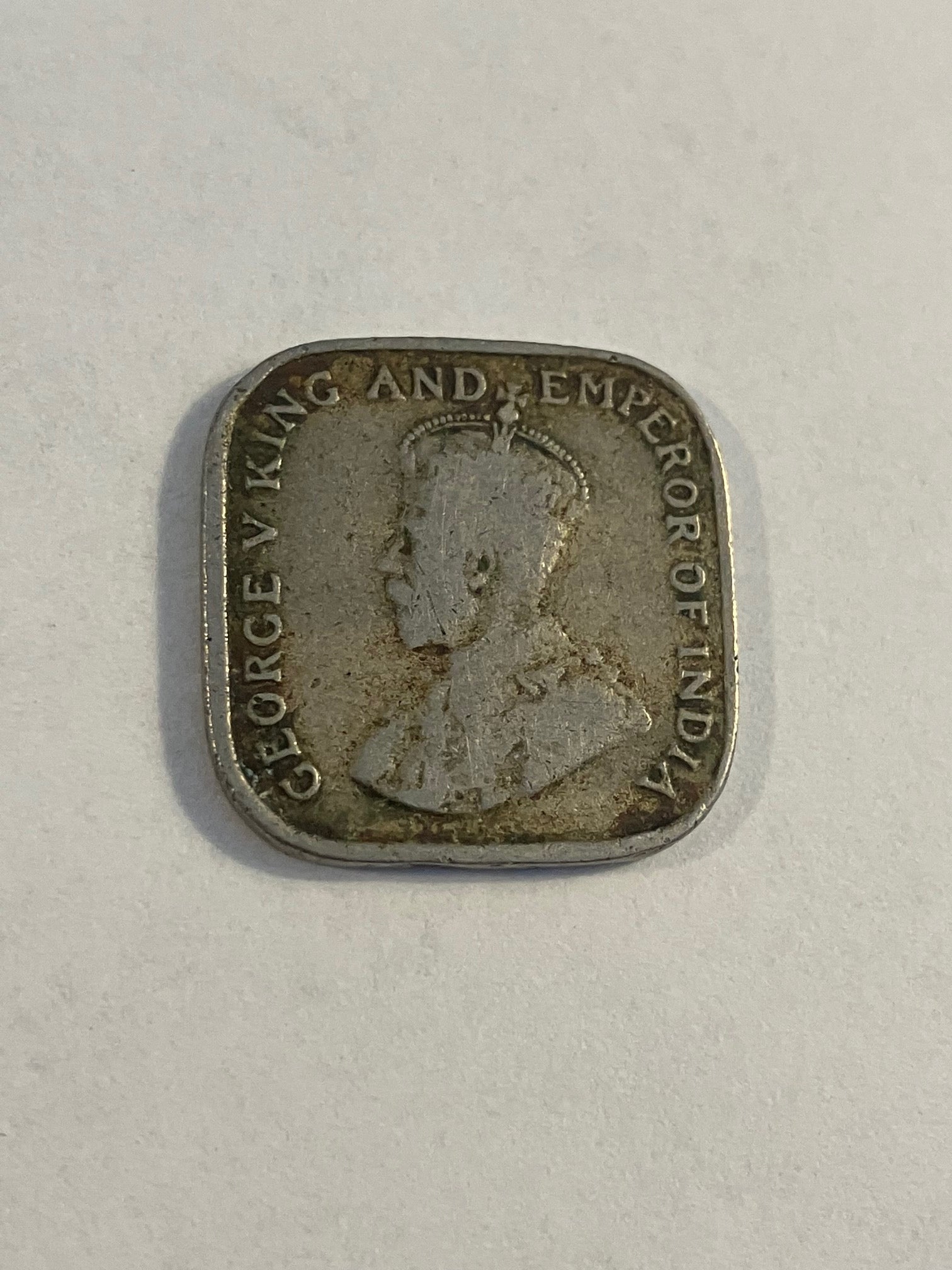 Ceylon 5 Cents 1920