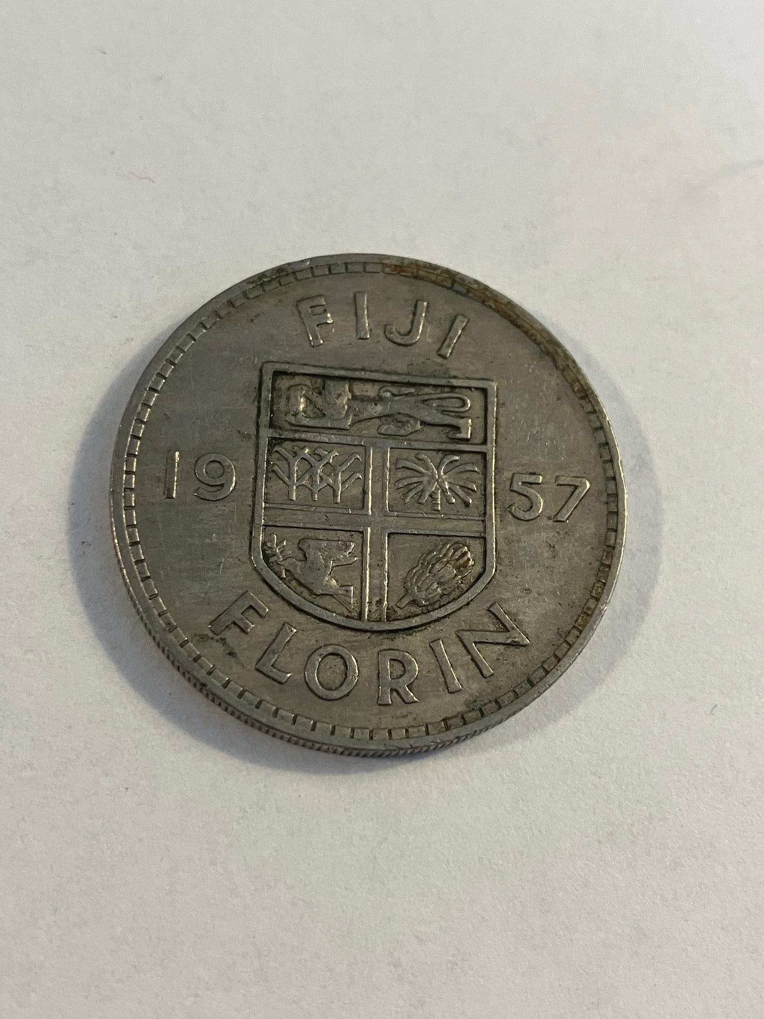 Fiji Florin 1957