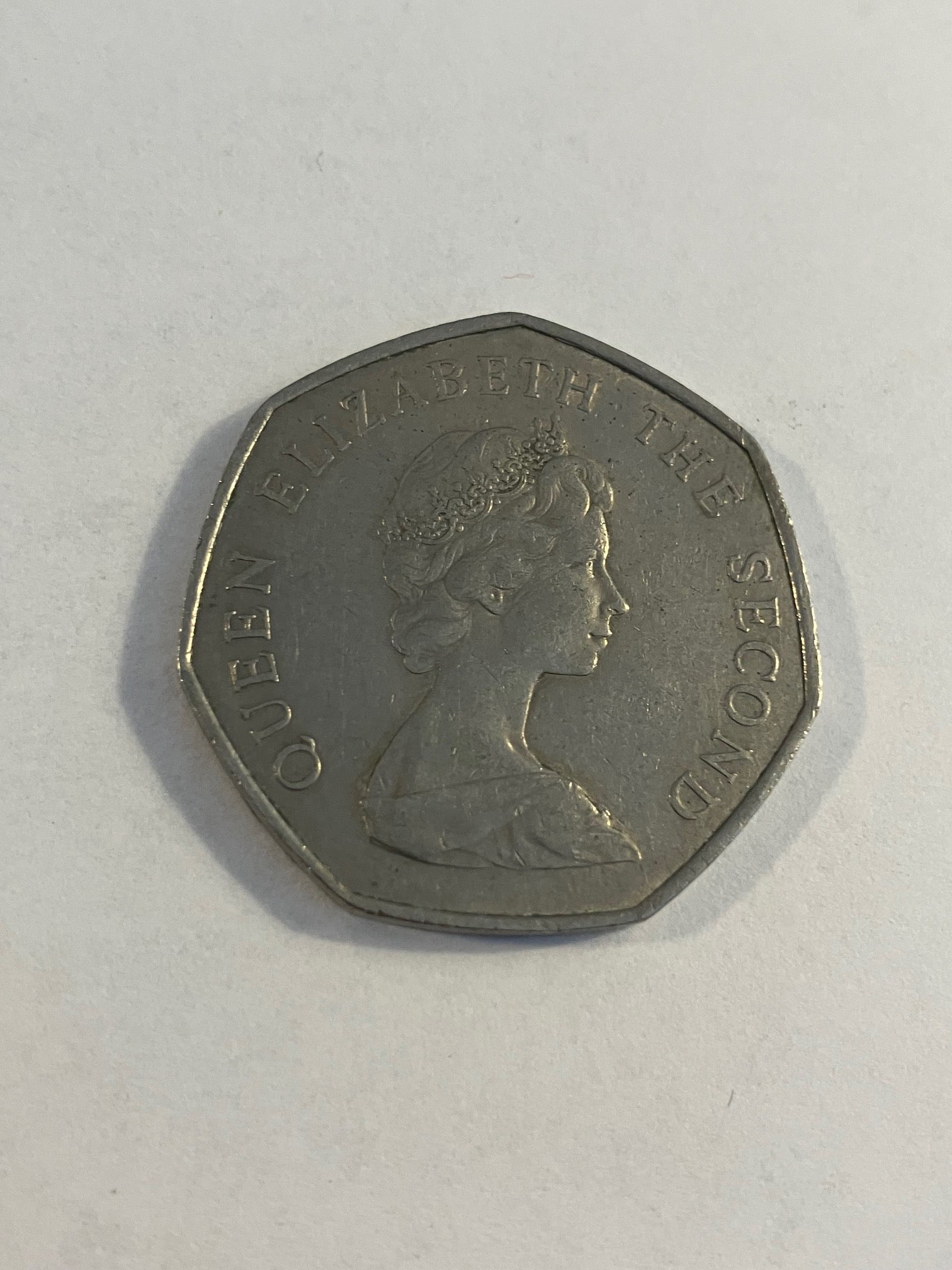 Fifty New Pence 1969 Jersey