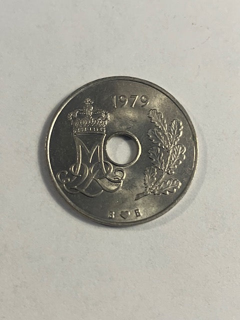 25 øre 1979 Danmark