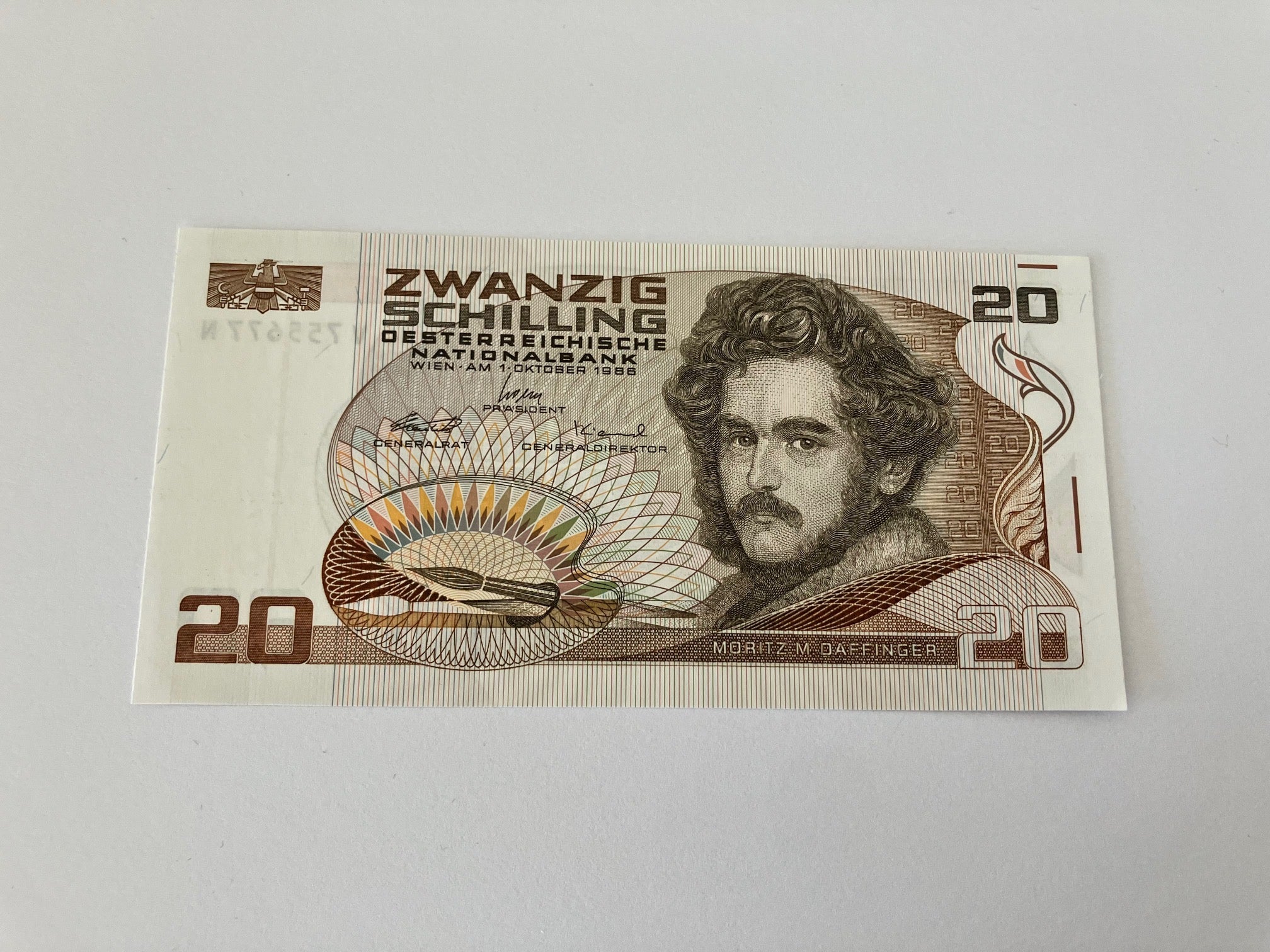 Zwanzig Schilling 1986