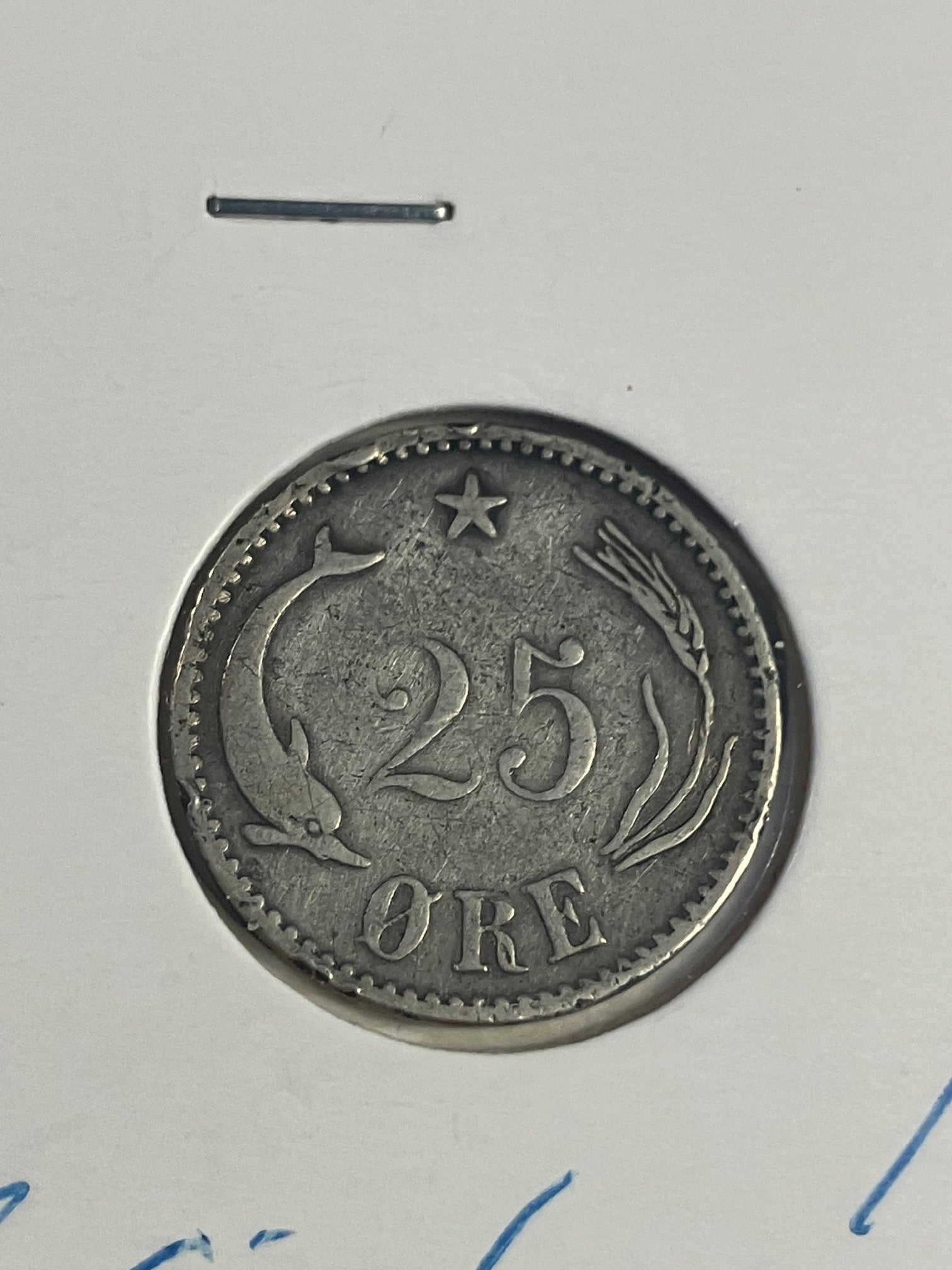 25 Øre 1900 Danmark