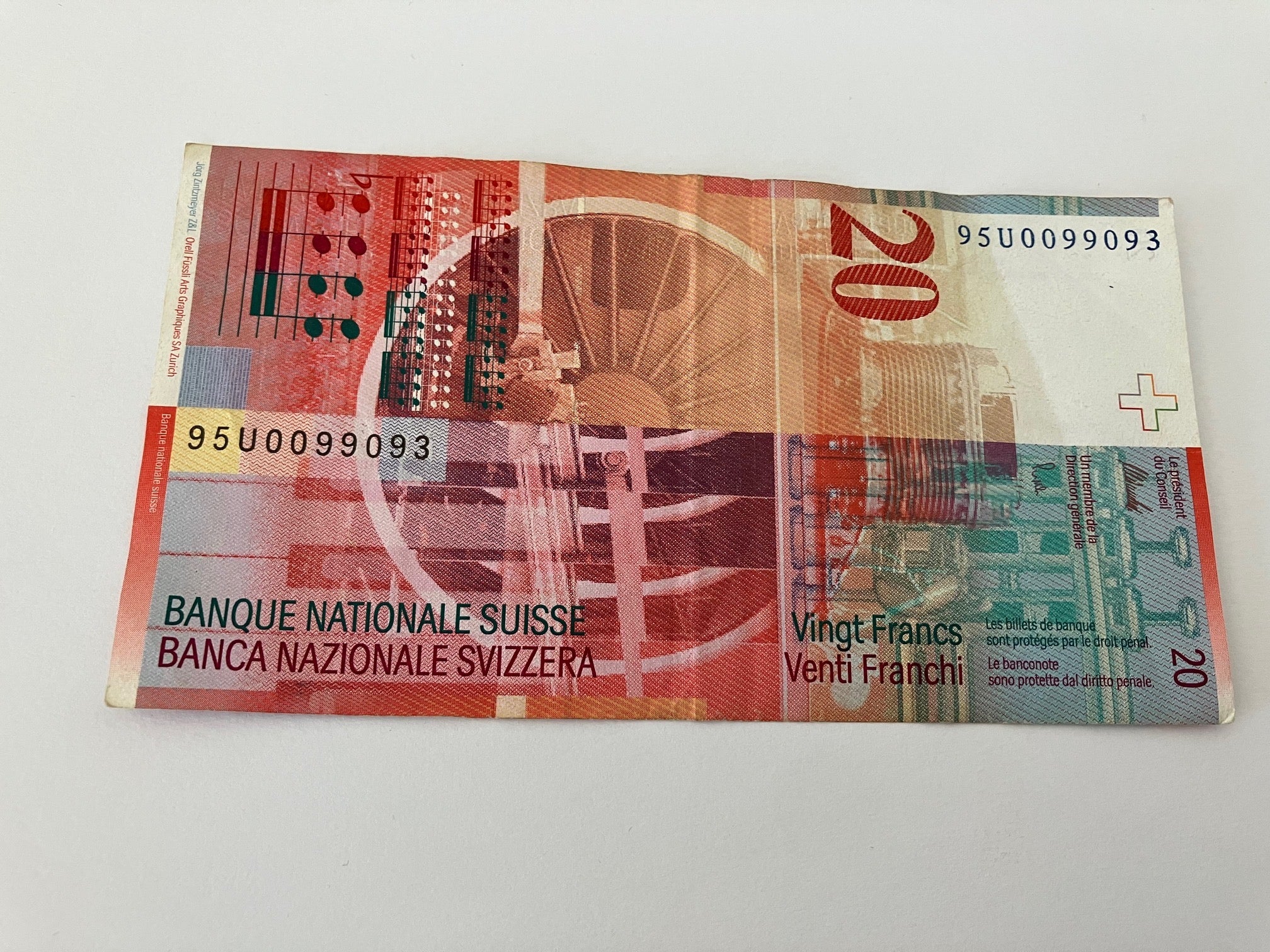 20 Francs Swiss