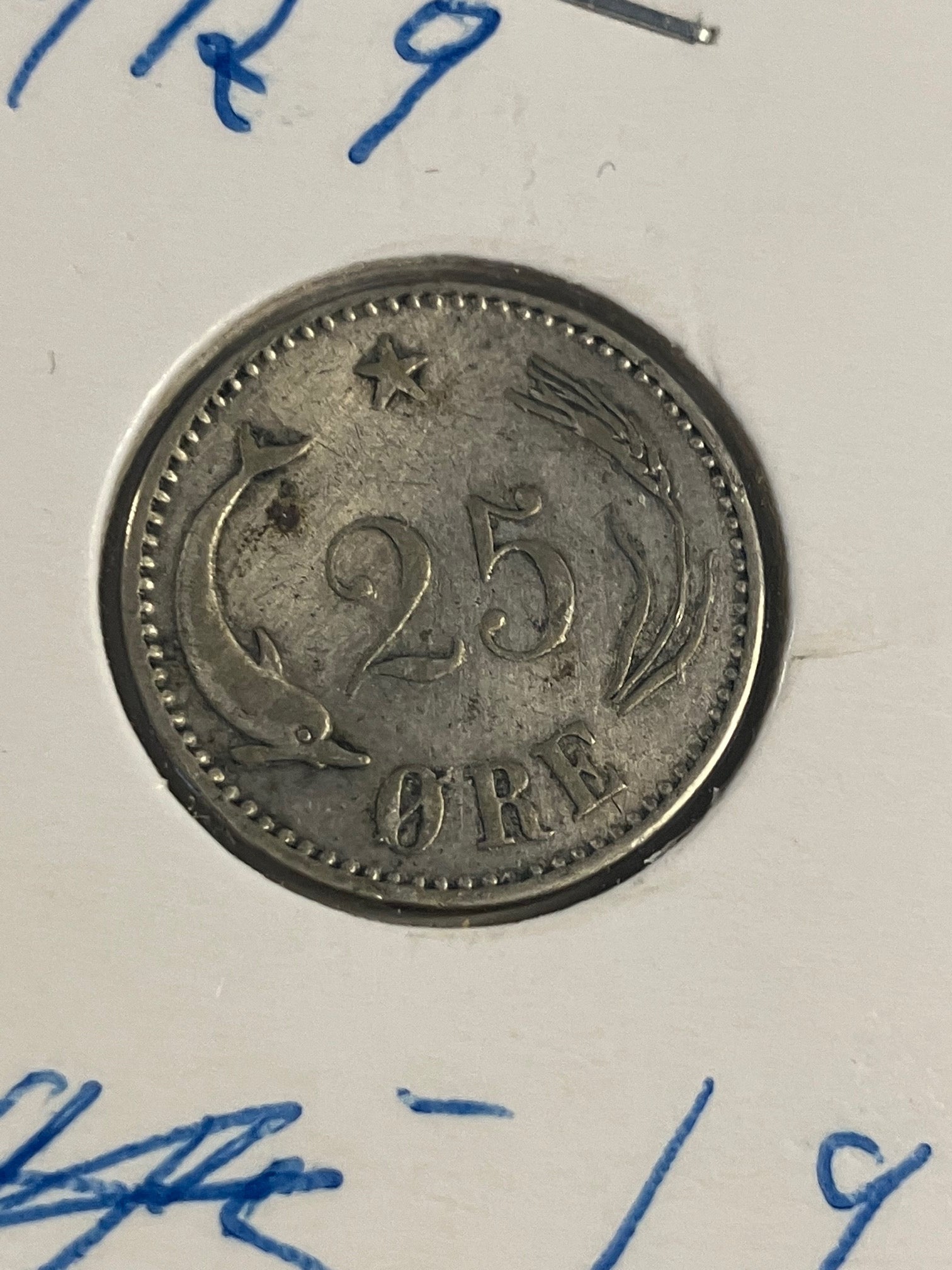 25 Øre 1905 Danmark