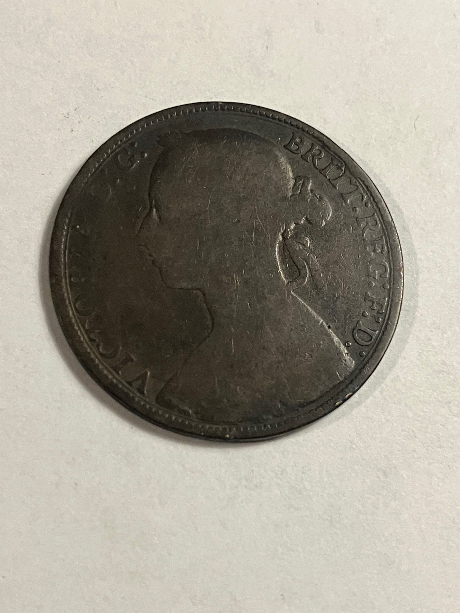 One Penny 1887 England