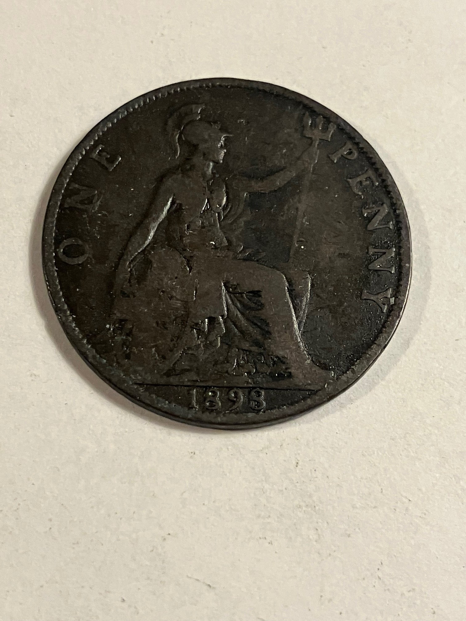 One Penny 1898 England