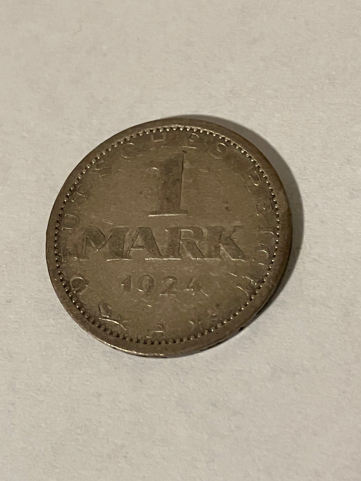 1 Mark 1924 Germany