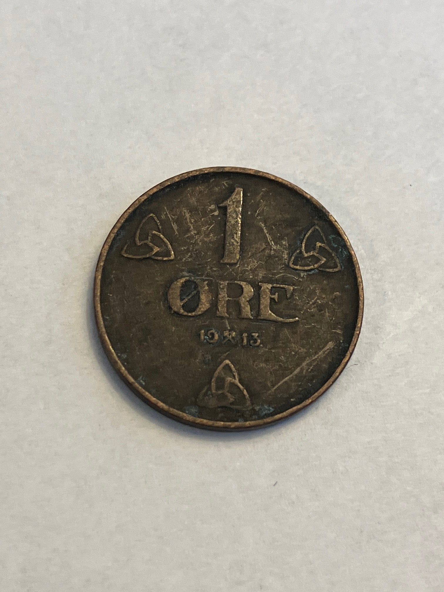 1 Øre 1913 Norge