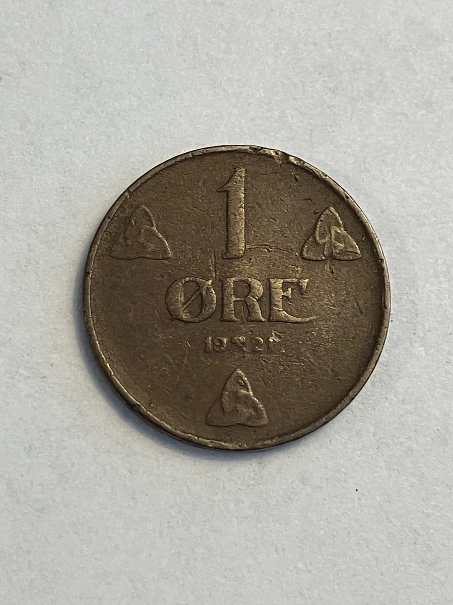 1 Øre 1921 Norge