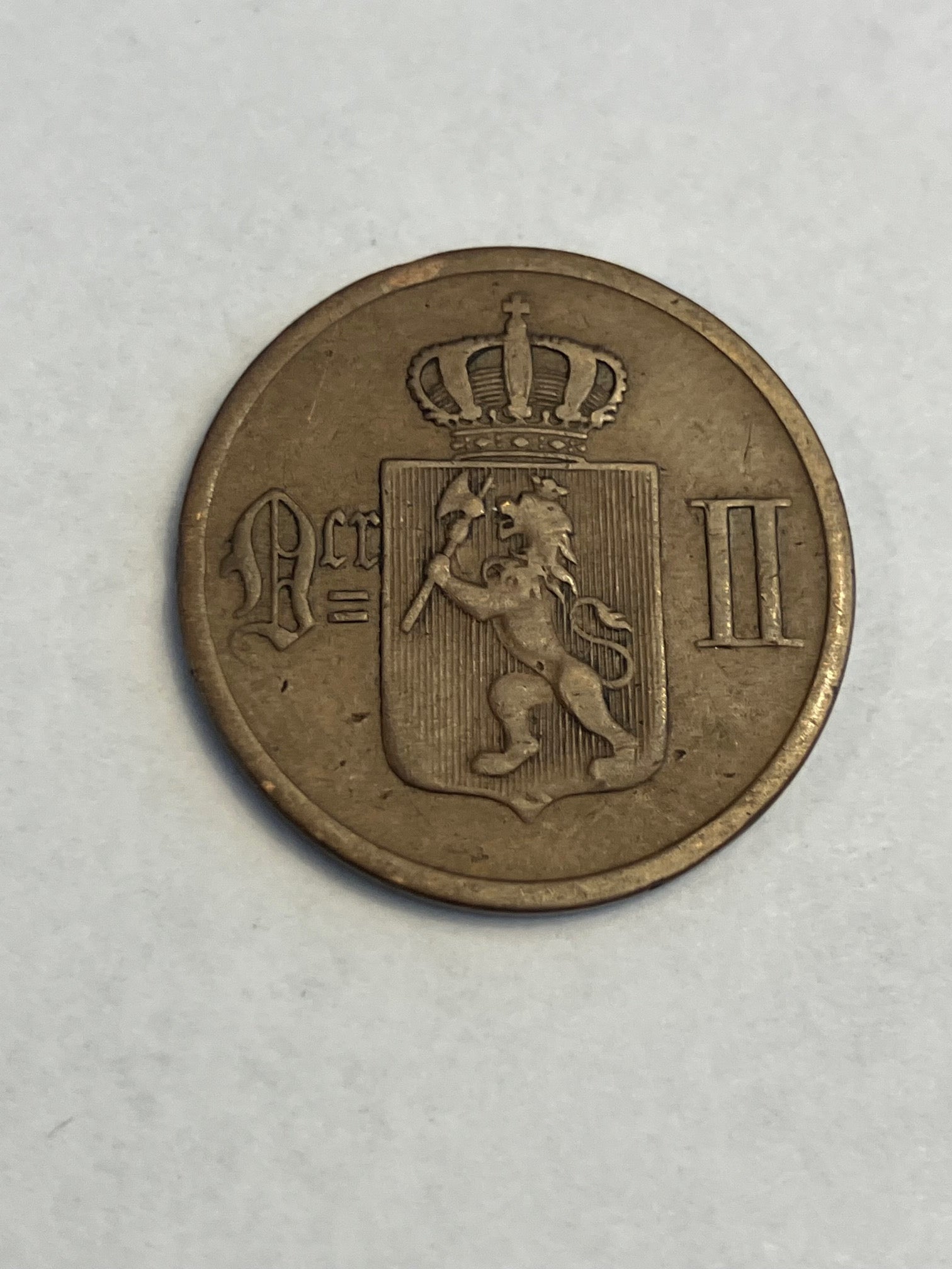 2 Øre 1899 Norge