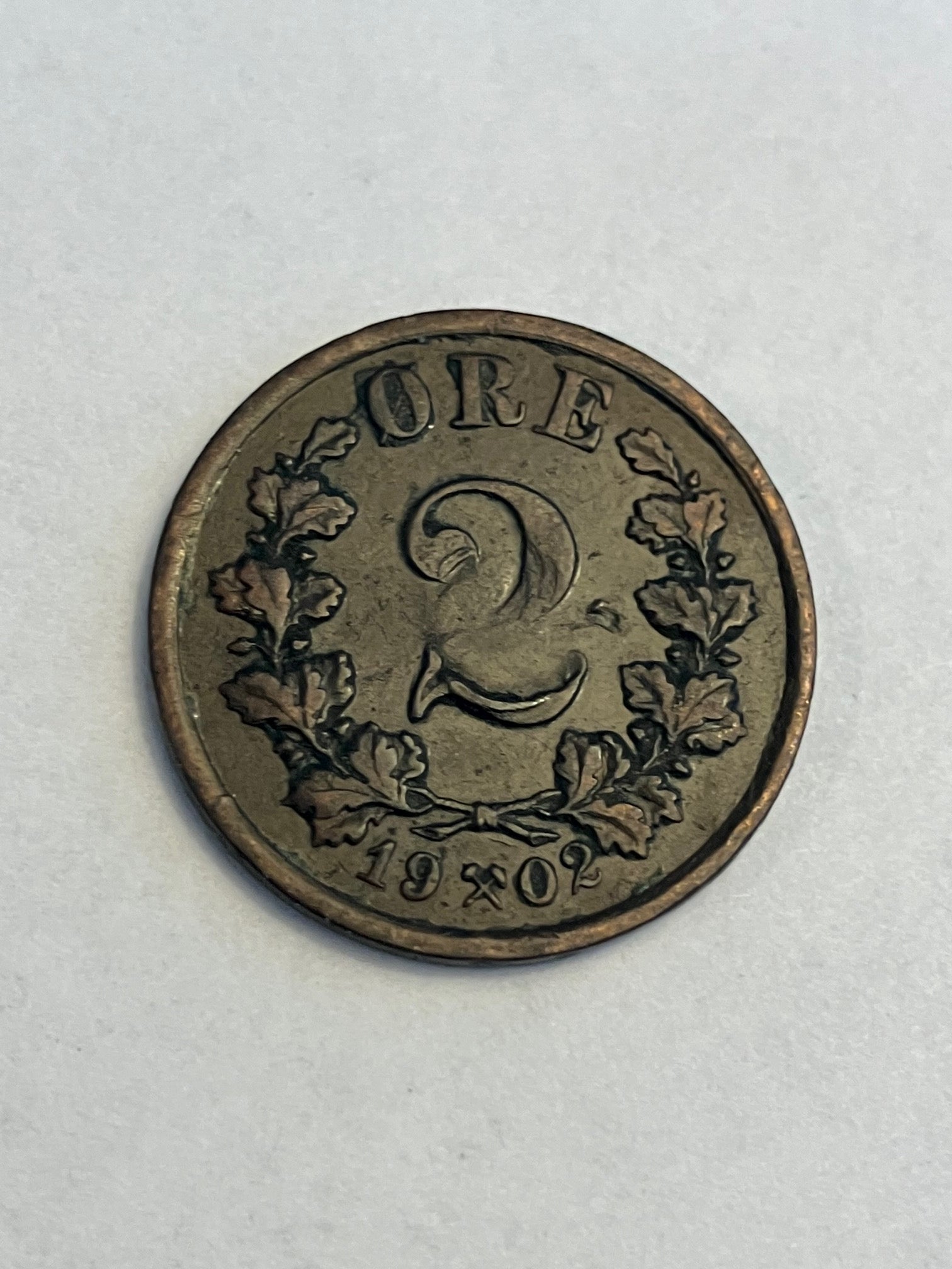 2 Øre 1902 Norge