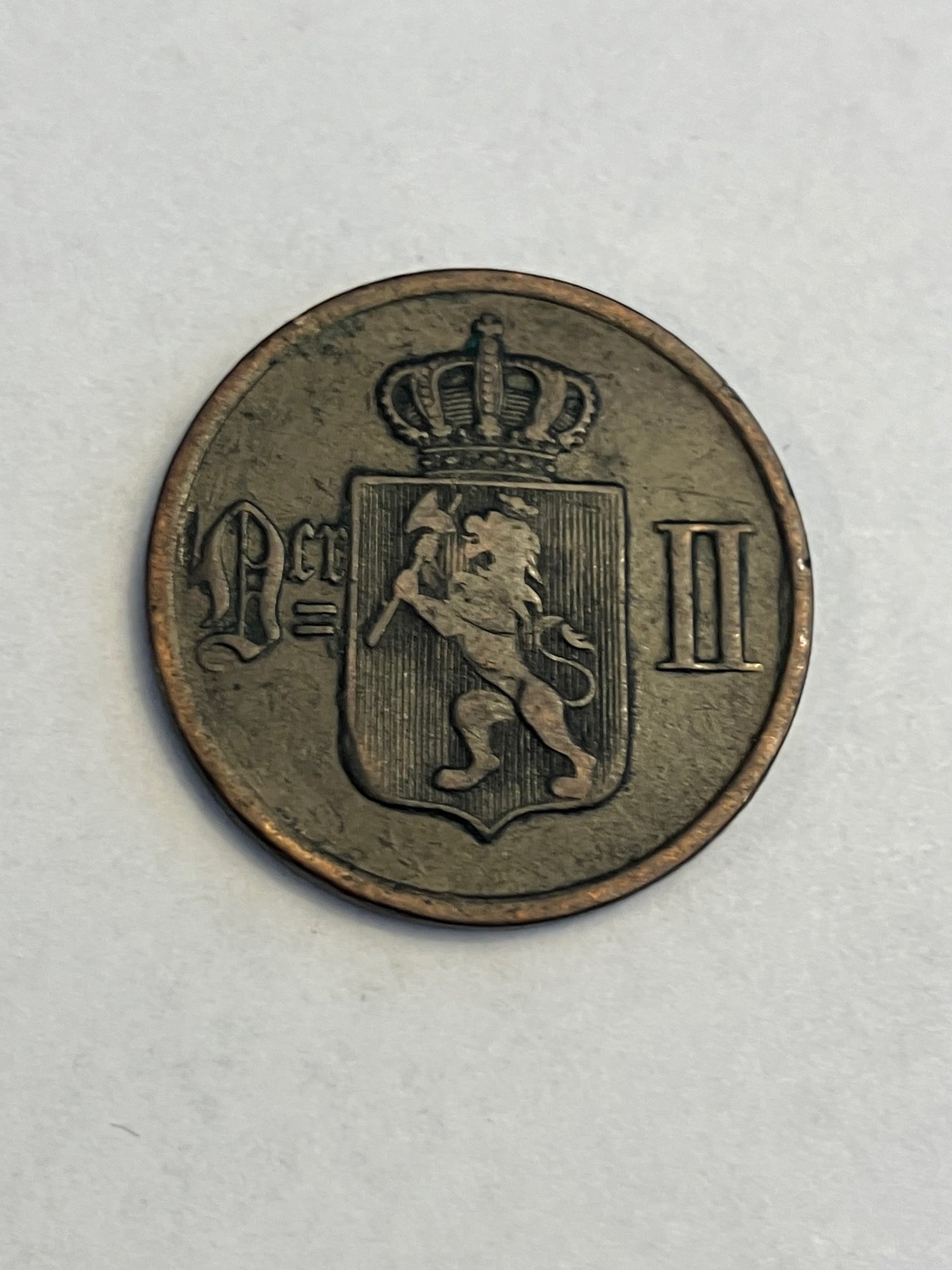 2 Øre 1902 Norge