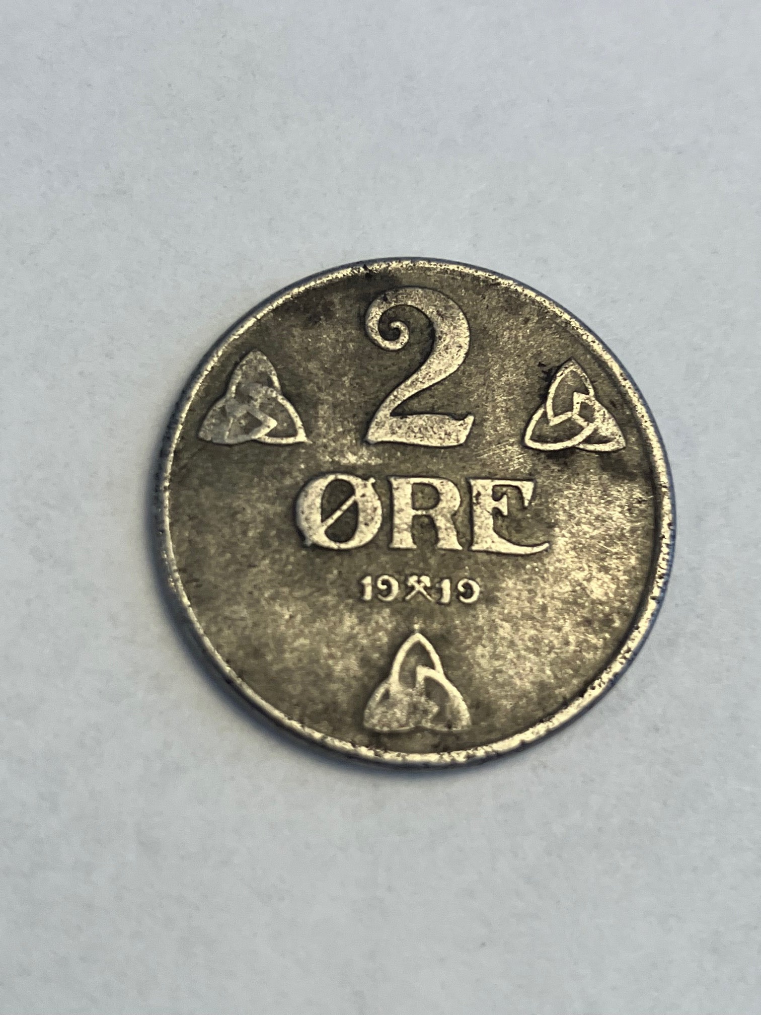 2 Øre 1919 Norge