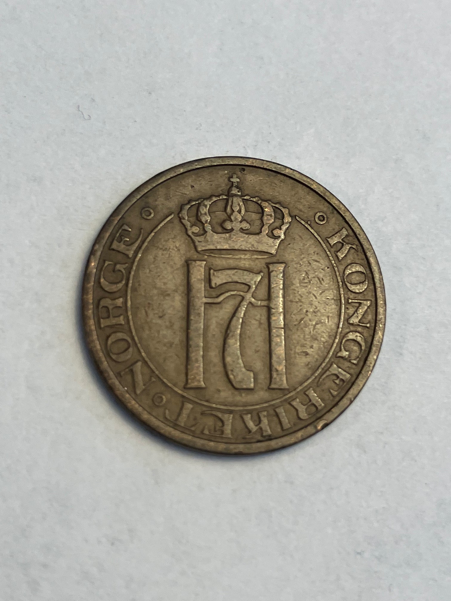 2 Øre 1932 Norge