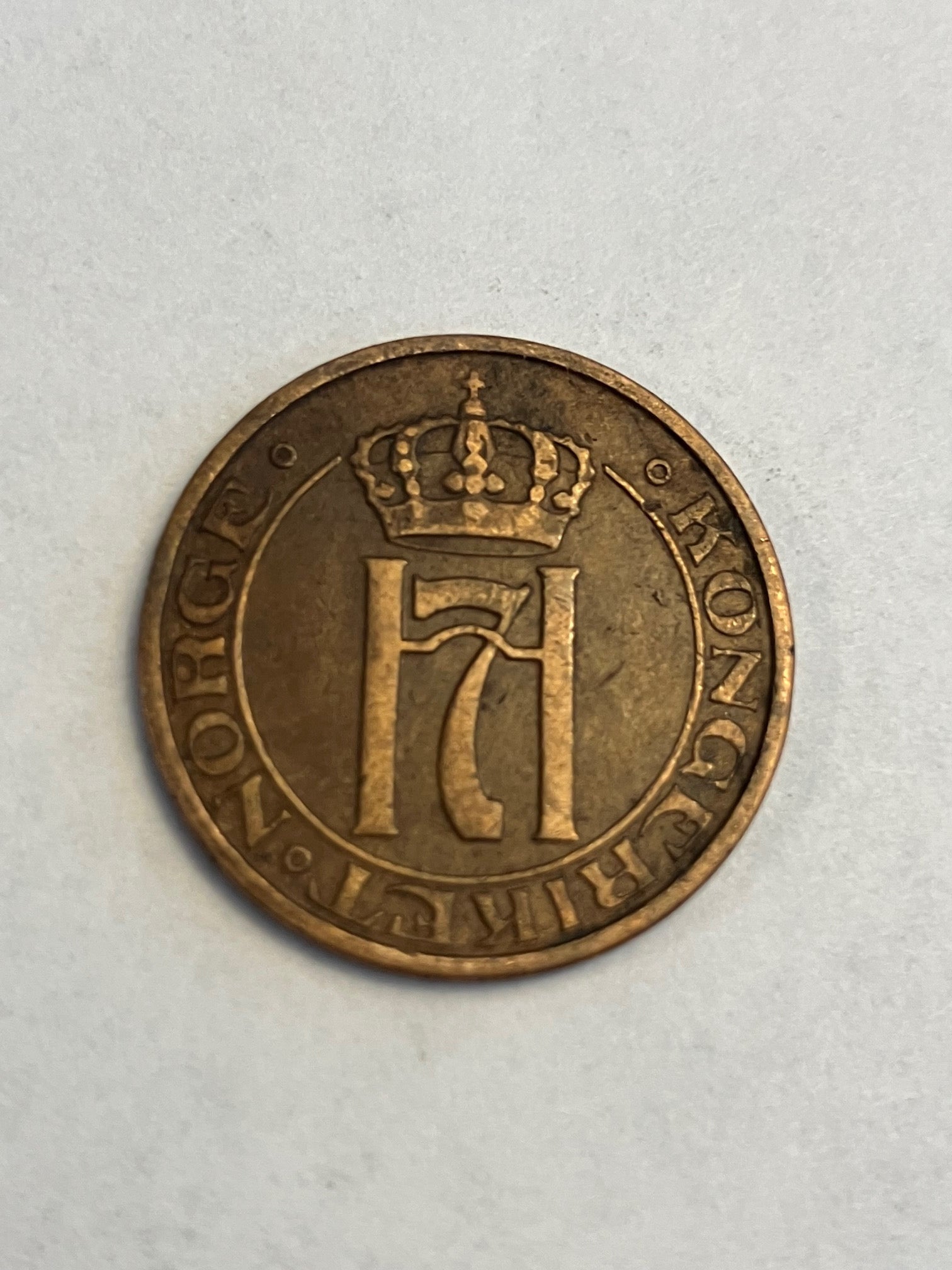 2 Øre 1939 Norge