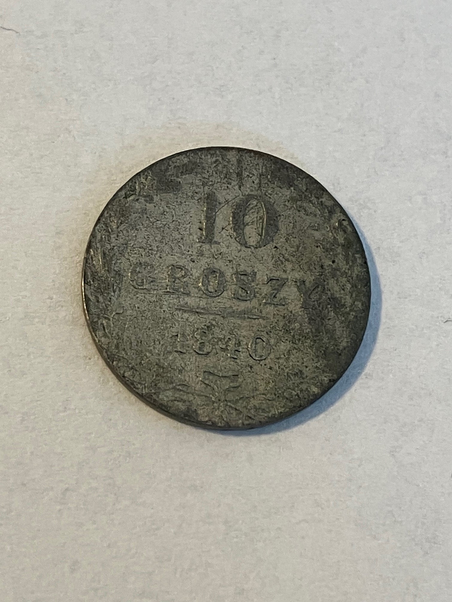 10 Groszy 1840 Poland