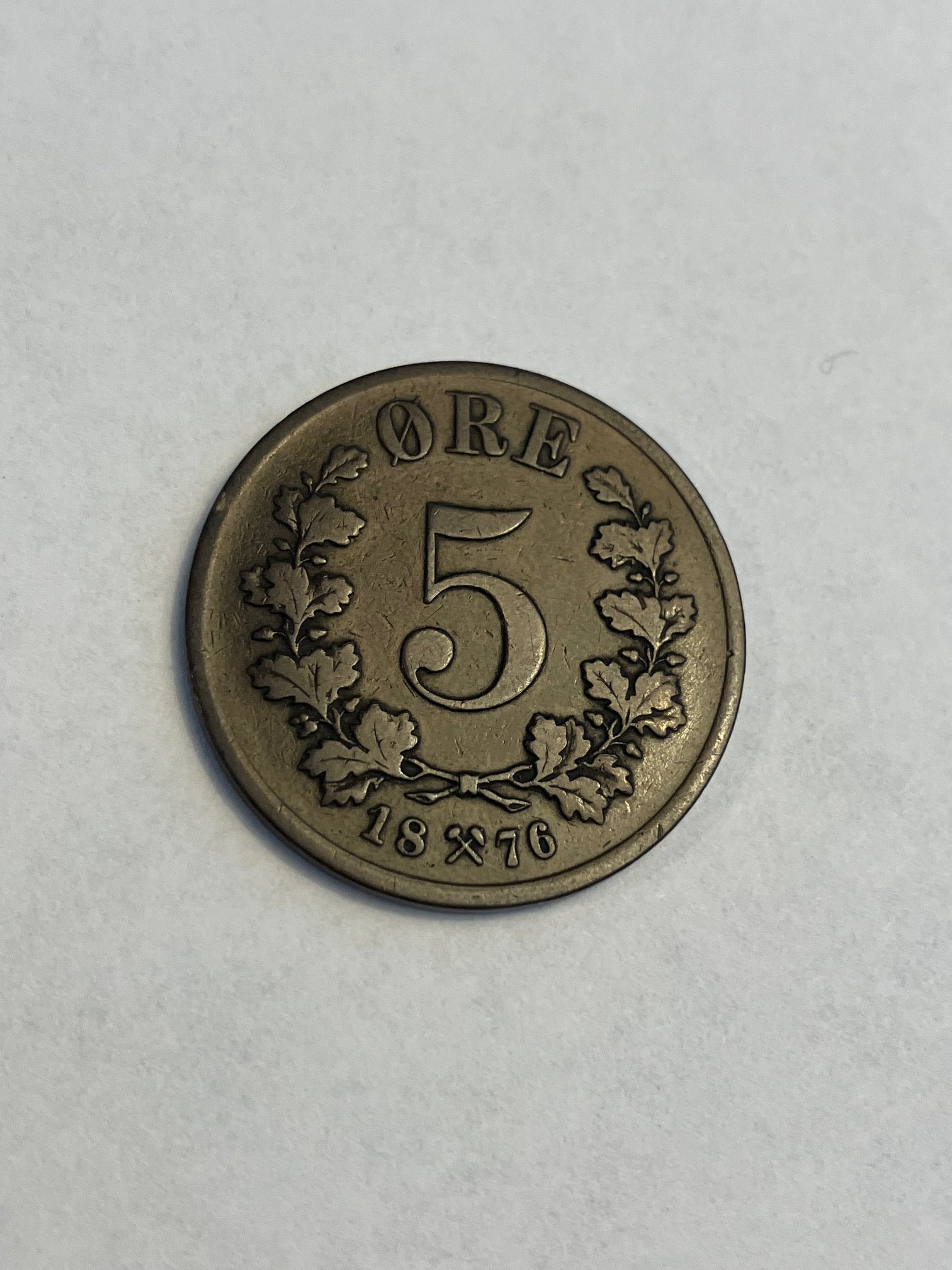 5 Øre 1876 Norge