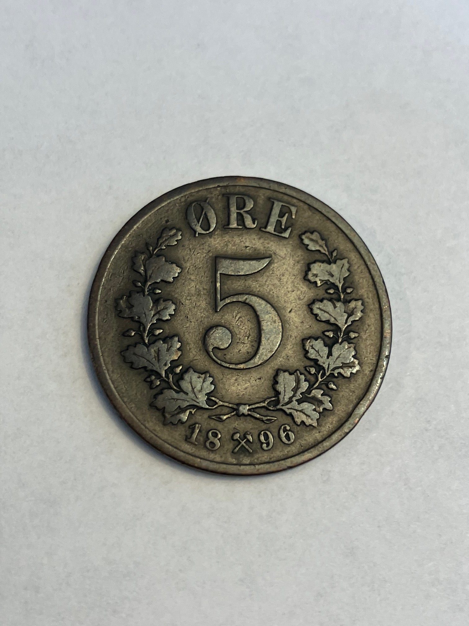 5 Øre 1896 Norge