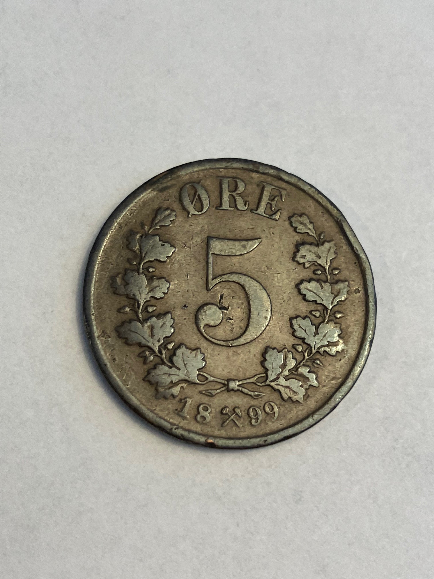 5 Øre 1899 Norge