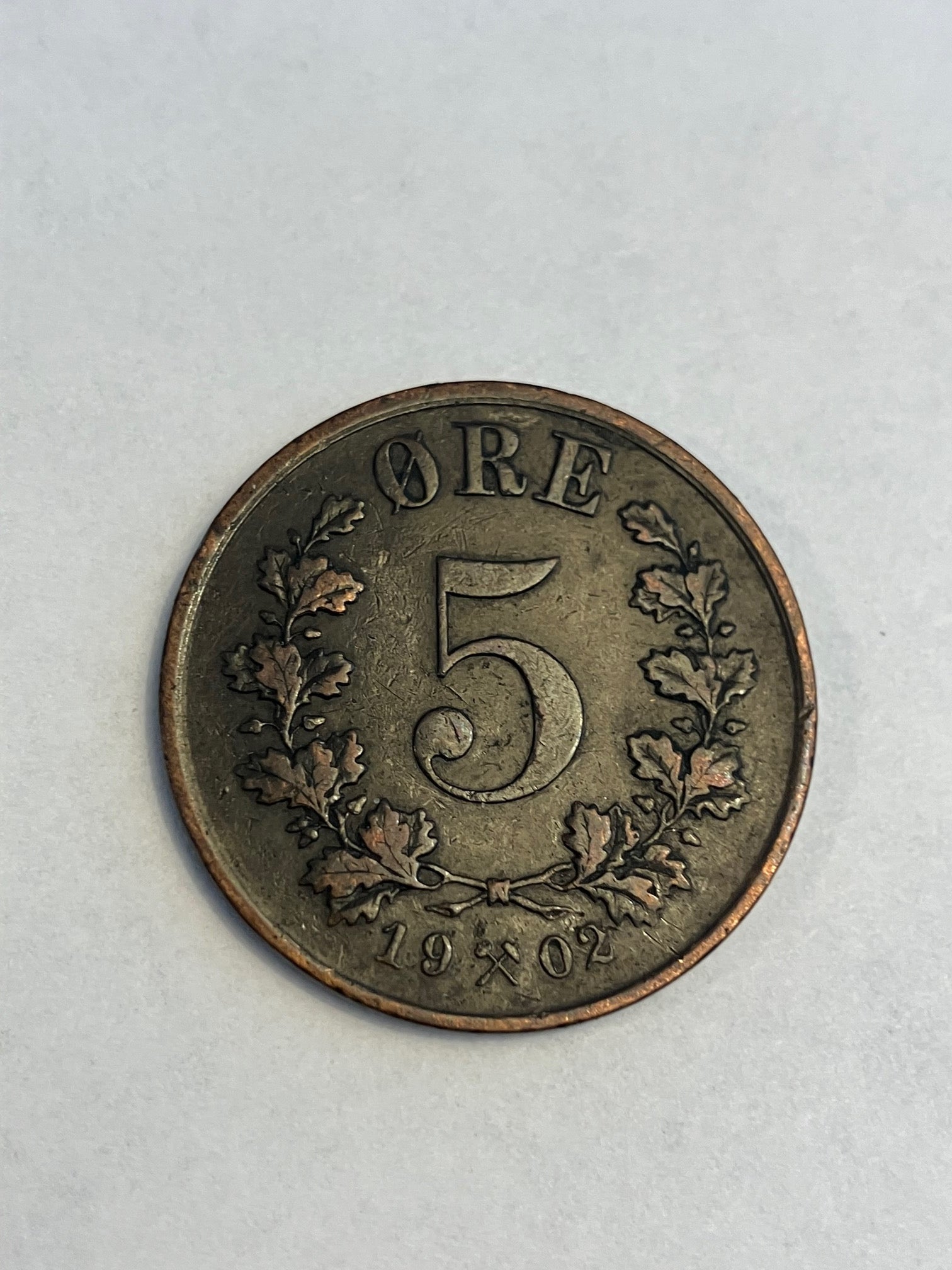 5 Øre 1902 Norge