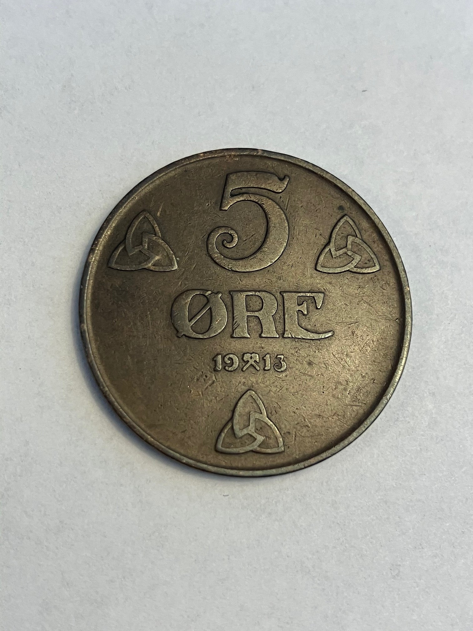 5 Øre 1913 Norge