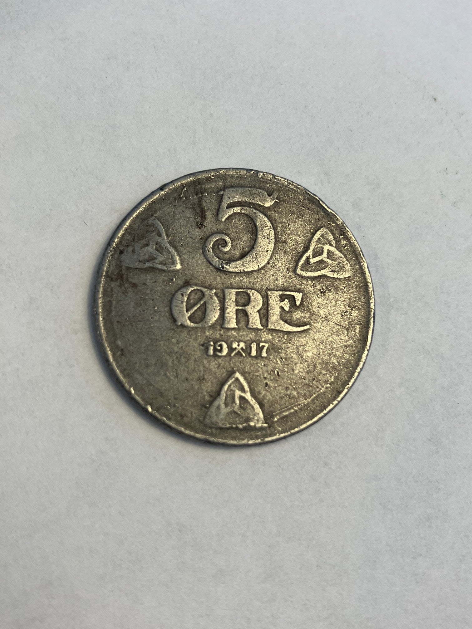 5 Øre 1917 Norge