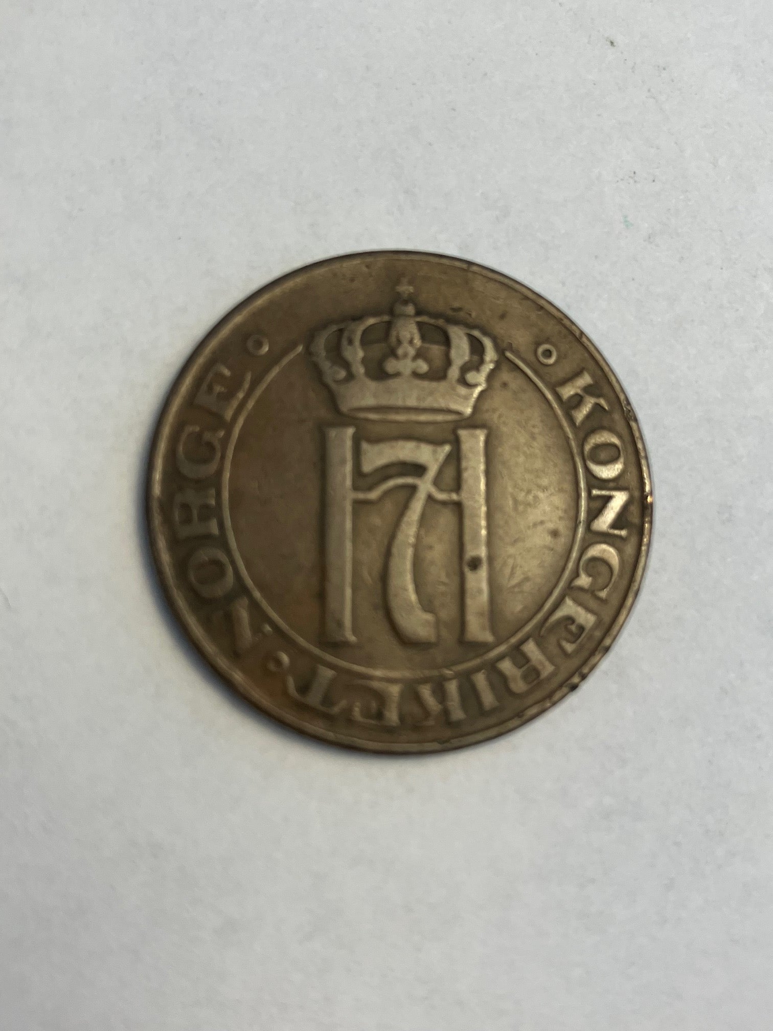 5 Øre 1923 Norge