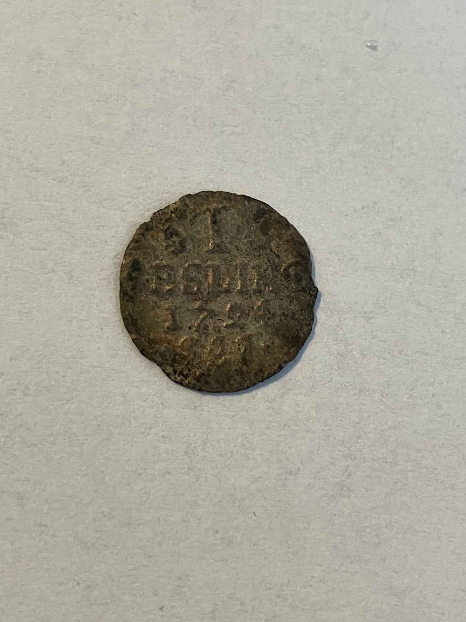 1 Sechsling 1724